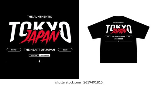Tokyo Japan T shirt Streetwear Graphic Design
