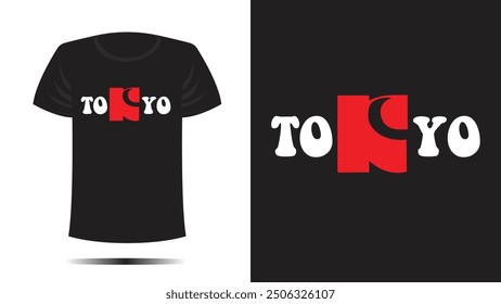Tokyo japan typography t shirt text design,typography t shirt design,urban unique