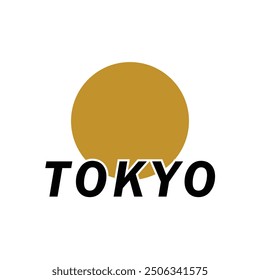 Tokio Japón vintage camiseta streetwear. Diseño de camiseta con eslogan tipográfico con kanji en japonés: Ilustración vectorial de Tokio.