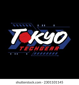 Tokyo japan y2k streetwear style colorful slogan typography vector design icon illustration. Kanji translation Tokyo. Tshirt, poster, banner, fashion, slogan shirt, sticker, flyer.