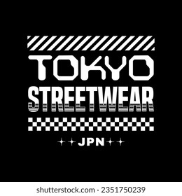 Tokyo japan y2k streetwear style colorful slogan typography vector design icon illustration. Tshirt, poster, banner, fashion, slogan shirt, sticker, flyer
