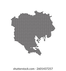 Tokyo Map Element Icon Illustration Design