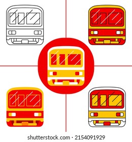 Tokyo Metro in Flat Design Style
