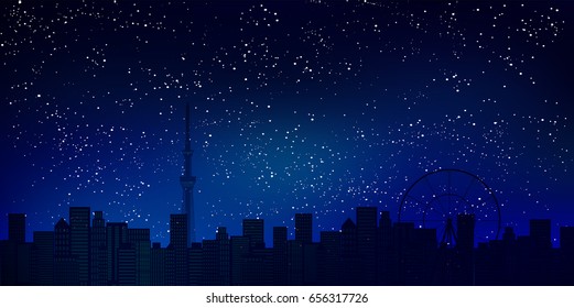 Night Sky Tokyo High Res Stock Images Shutterstock Night Sky Tokyo High Res Stock Images Shutterstock