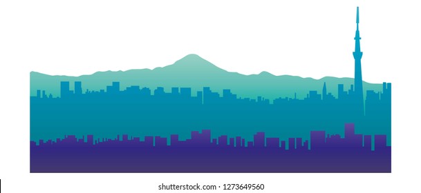 Tokyo Skyline View