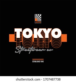 tokyo streetwear co japan vintage fashion tshirt design