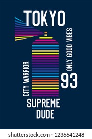 tokyo supreme dude,t-shirt design