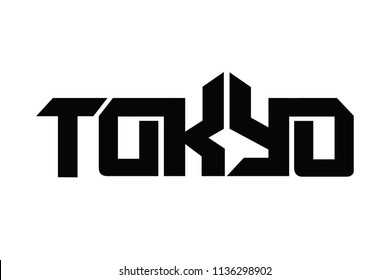 Tokyo typography design vector, for t-shirt, poster and other uses