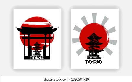 tokyo typography t-shirt design vector
