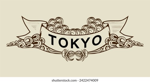 tokyo typography vector urban for print t shirt