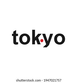 Tokyo Wordmark Logo. Vector logotype. 