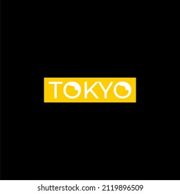 tokyo writing design streetwear t-shirt clothing. be a unique concept. with black. suitable for modern t-shirt design