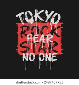 Tokyo,japan stylish typography slogan. Abstract design for vector print tee shirt, typography, poster. 