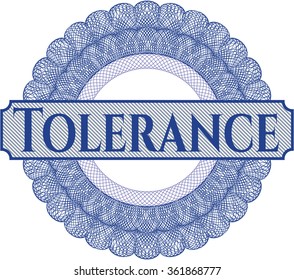Tolerance abstract linear rosette