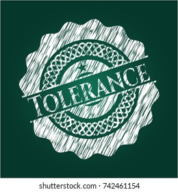 Tolerance chalk emblem