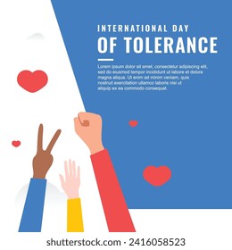 Tolerance Day Illustration Design Template