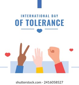 Tolerance Day Illustration Design Template