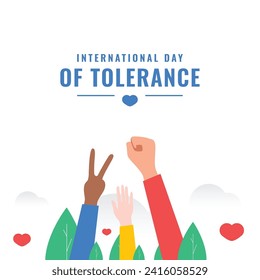 Tolerance Day Illustration Design Template