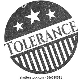 Toleranzemblem aus Bleistift