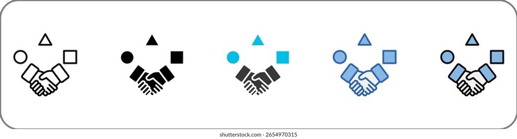 Tolerance Icon Pack Multistyle Illustration