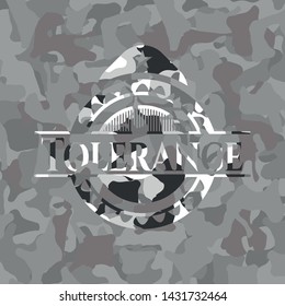 Tolerance on grey camo texture