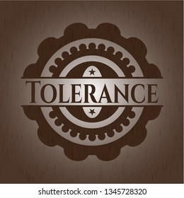 Tolerance wooden signboards