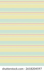 Tolklore vector texture seamless, mix stripe textile fabric. Iozy pattern vertical lines background in light and cyan colors palette.