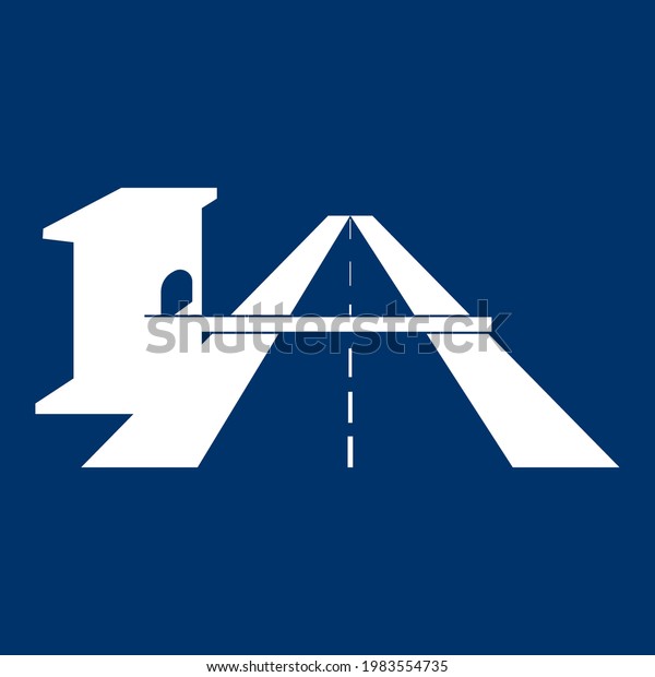 Toll Gate Icon.\
Access Point Symbol -\
Vector.