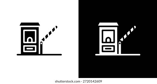 Toll road icon set Vector Design for mobile concept and web design.