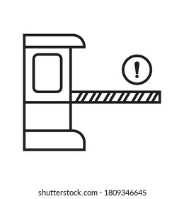 Toll road icon. Trendy Toll road logo concept 