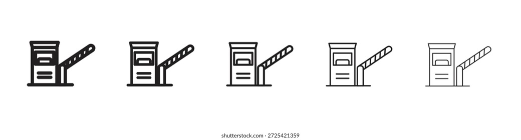 Mautstraßen-Symbol, Vektordesign-Element, Vektor eps 10