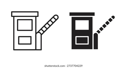 Toll road icons design vector graphic recourse