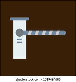 Toll road vector
