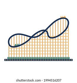 toller coaster amusement game icon