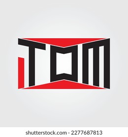 TOM LOGO , AON LETTER LOGO, AON LETTER LOGO, ABSTRACT LOGO, MINIMAL , BRAND,  NEW