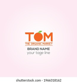TOM vector logo design, TOM Creative logo design