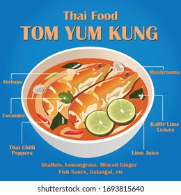 Tom YUM Kung Thai food