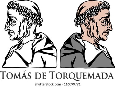 Tomas de Torquemada, Grand Inquisitor in Spain.