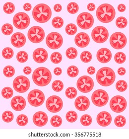 Tomato back pattern little pink