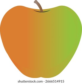 Tomato Color For Apple Vector