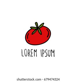 tomato doodle icon