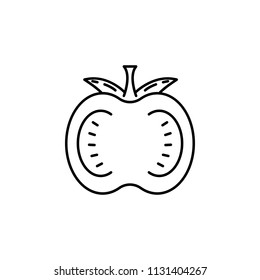 tomato dusk style icon. Element of fruits and vegetables icon for mobile concept and web apps. Dusk style tomato icon can be used for web and mobile