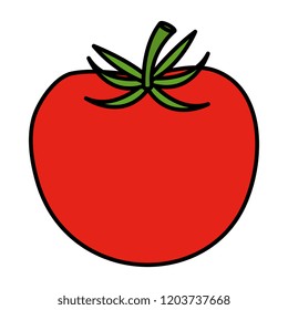 tomato fresh isolated icon