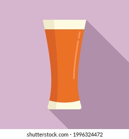 Tomato fresh juice icon. Flat illustration of Tomato fresh juice vector icon for web design