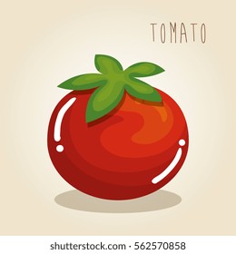 tomato fresh vegetable icon