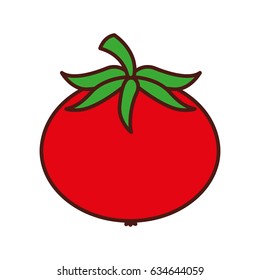 tomato fresh vegetable icon