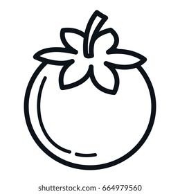 tomato fresh vegetable icon