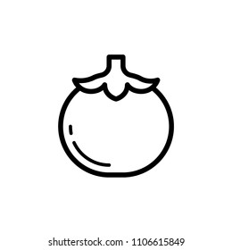 Tomato Fruit Flat Icon