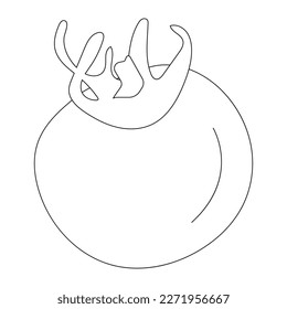 tomato fruit icon illustration design