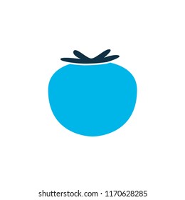 Tomato icon colored symbol. Premium quality isolated ketchup element in trendy style.